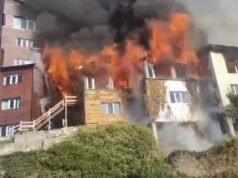 Solidaridad de la Asociación Hotelera tras el incendio del Hotel Huemul