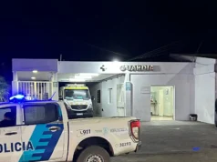 Despiste de automóvil en el acceso a Río Tala por conductor ebrio