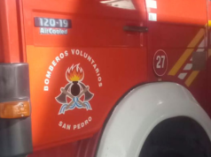 SAN PEDRO : Un incendio afectó la cocina de una vivienda en la avenida 11 de Septiembre.