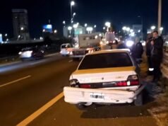 Accidente en la Autopista Perito Moreno: dos autos y un camión involucrados