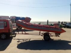 Avanza la búsqueda de los pescadores desaparecidos en el Río de la Plata