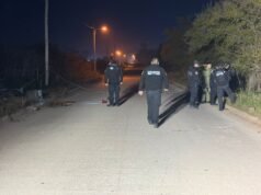 Detonación controlada de granadas en Monte Grande