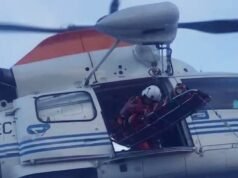 Heroico rescate en el mar: una aeroevacuación a 300 km de la costa