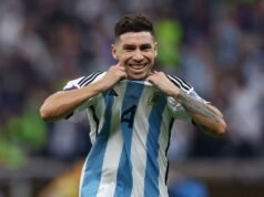 Malas noticias para la Selección: Montiel se pierde el partido ante Austria