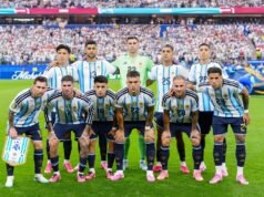 Manu Ginóbili alienta a la Selección Argentina en Dallas durante el Mundial 2026