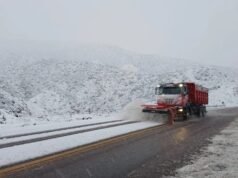 Nevadas intensas y vientos fuertes: alertas del SMN para este miércoles