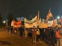 Protesta de trabajadores provoca caos en la Panamericana