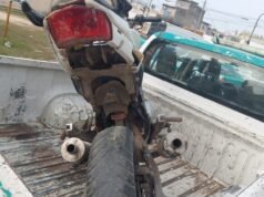 SAN PEDRO : Secuestran una motocicleta por ruidos molestos en un nuevo operativo de control vehicular.