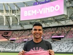 Casemiro se une al Inter Miami para jugar junto a Messi
