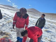 Cuatro mineros rescatados tras quedar atrapados por un temporal en Catamarca