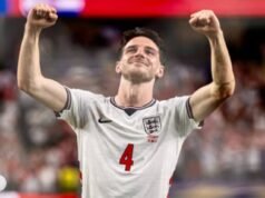 Declan Rice, en la cuerda floja antes de la semifinal contra Argentina