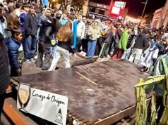 Derrumbe en bar de Entre Ríos durante festejos por la Selección
