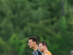 La Selección argentina finaliza su entrenamiento previo a la semifinal contra Inglaterra
