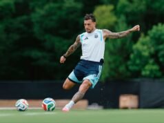 La Selección argentina lista para enfrentar a Suiza en los cuartos de final