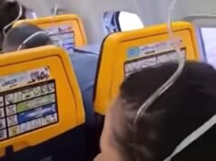Un vuelo de Ryanair se convierte en pesadilla tras la rotura de una ventanilla
