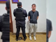 SAN PEDRO : Aprehendieron a un hombre tras efectuar un disparo durante una discusión familiar.