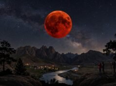 Asómbrate con el Eclipse Lunar: La ‘Luna Roja’ Brillará en el Cielo Argentino