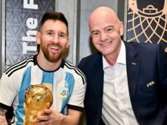 Infantino rinde homenaje a Messi tras su retiro de la Selección
