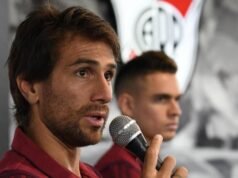 Leonardo Ponzio dirigió su primera práctica como entrenador de River