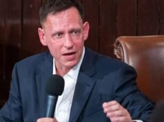 Masiva protesta en Barrio Parque contra Peter Thiel y el polémico proyecto del Súper RIGI