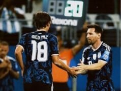 Nico Paz rinde homenaje a Messi tras su retiro de la Selección