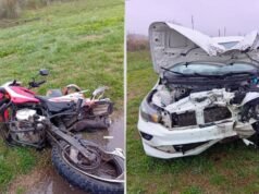Trágico accidente en Ruta 6: un motociclista pierde la vida