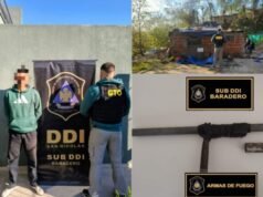 SAN PEDRO : Aprehendieron a un hombre tras un allanamiento y secuestraron una “tumbera”.