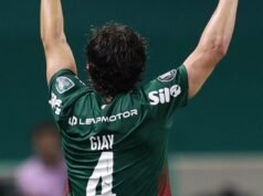 Agustín Giay brilla en la victoria de Palmeiras sobre Liga de Quito en la Copa Libertadores