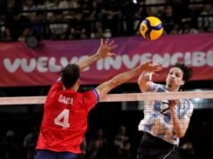 Argentina se queda con la plata tras caer ante Chile en vóley masculino