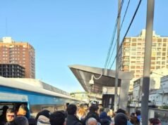 Caos en el Tren Sarmiento por accidente y fallas técnicas