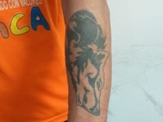 Detenido un prófugo con 18 antecedentes penales tras ser reconocido por un tatuaje