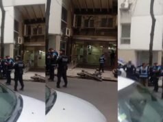 Detenidos tras chocar contra policías y un motociclista en Recoleta