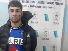 Ezequiel Cirigliano, ex River, detenido por robarle el arma a un policía