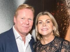 Falleció Bertina Boddeveld, esposa de Ronald Koeman