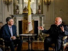 Jorge Macri se reúne con el nuevo nuncio apostólico Michael Wallace Banach