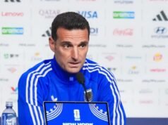 La Selección argentina se prepara para enfrentar a Bolivia sin Messi