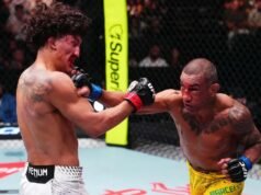 Raoni Barcelos, estable y consciente tras su pelea en UFC Vegas 121