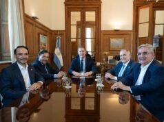 Santilli dialoga con gobernadores sobre reclamos y presupuesto
