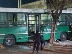 Trágico accidente en Temperley: un colectivero muere tras chocar contra una casa