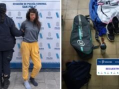 SAN PEDRO : Aprehendieron a una mujer con elementos robados de la cantina del Club Independencia.