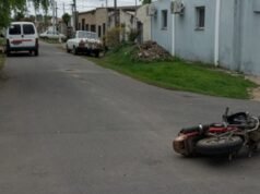 SAN PEDRO : Un motociclista sufrió una fractura tras chocar con una camioneta.