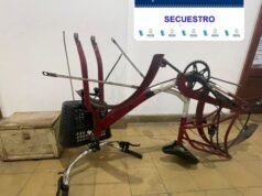 SAN PEDRO : Hallaron un cuadro de bicicleta y una caja de madera en el patio de una parroquia.