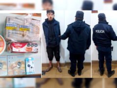 SAN PEDRO : Dos jóvenes fueron aprehendidos tras robar en una despensa de Río Tala.