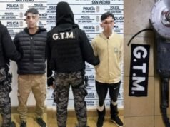 SAN PEDRO : Tres jóvenes fueron aprehendidos tras el robo de una amoladora de una camioneta.