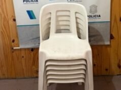 SAN PEDRO : Recuperaron seis sillas robadas de la parroquia Nuestra Señora de Luján en Río Tala.