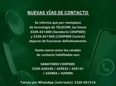 SAN PEDRO : INFORMACIÓN DE COOPSER,NUEVAS VÍAS DE CONTACTO.