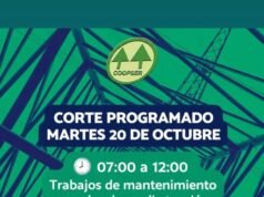 SAN PEDRO : CORTE PROGRAMADO DE ENERGÍA.