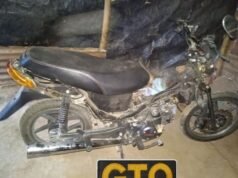 SAN PEDRO : Recuperaron una moto robada tras un allanamiento en la zona de barrancas.