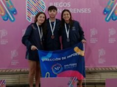 SAN PEDRO : Juegos Bonaerenses 2026: San Pedro consiguió sus primeras tres medallas en acuatlón.