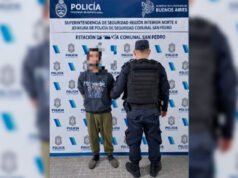 SAN PEDRO : Golpeó a su pareja y terminó detenido: la mujer sufrió lesiones.